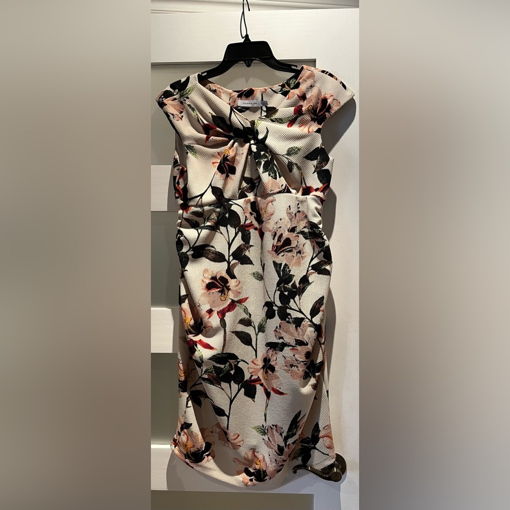 Cream Maternity Cocktail Dress